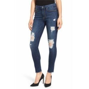 Good American Good Legs Distressed Jeans 0/25